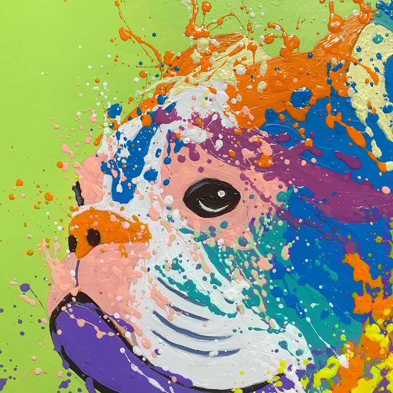 ブルドッグ | 佐藤雄一「LANDSCAPES」絵画/送料無料