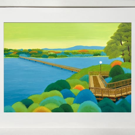 人魚姫　アクリル画　F3　風景画　アンデルセン　イラスト　絵画 人魚姫 アクリル画 F3 風景画 アンデルセン イラスト 絵画 人魚姫