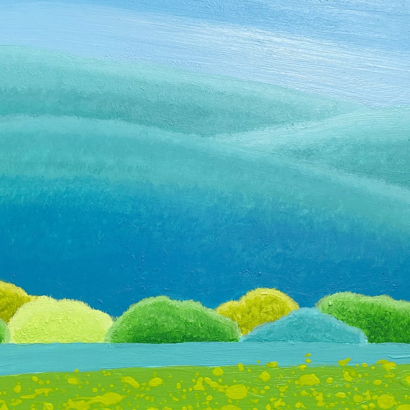 どこかで見た風景 02 | 佐藤雄一「LANDSCAPES」絵画/送料無料