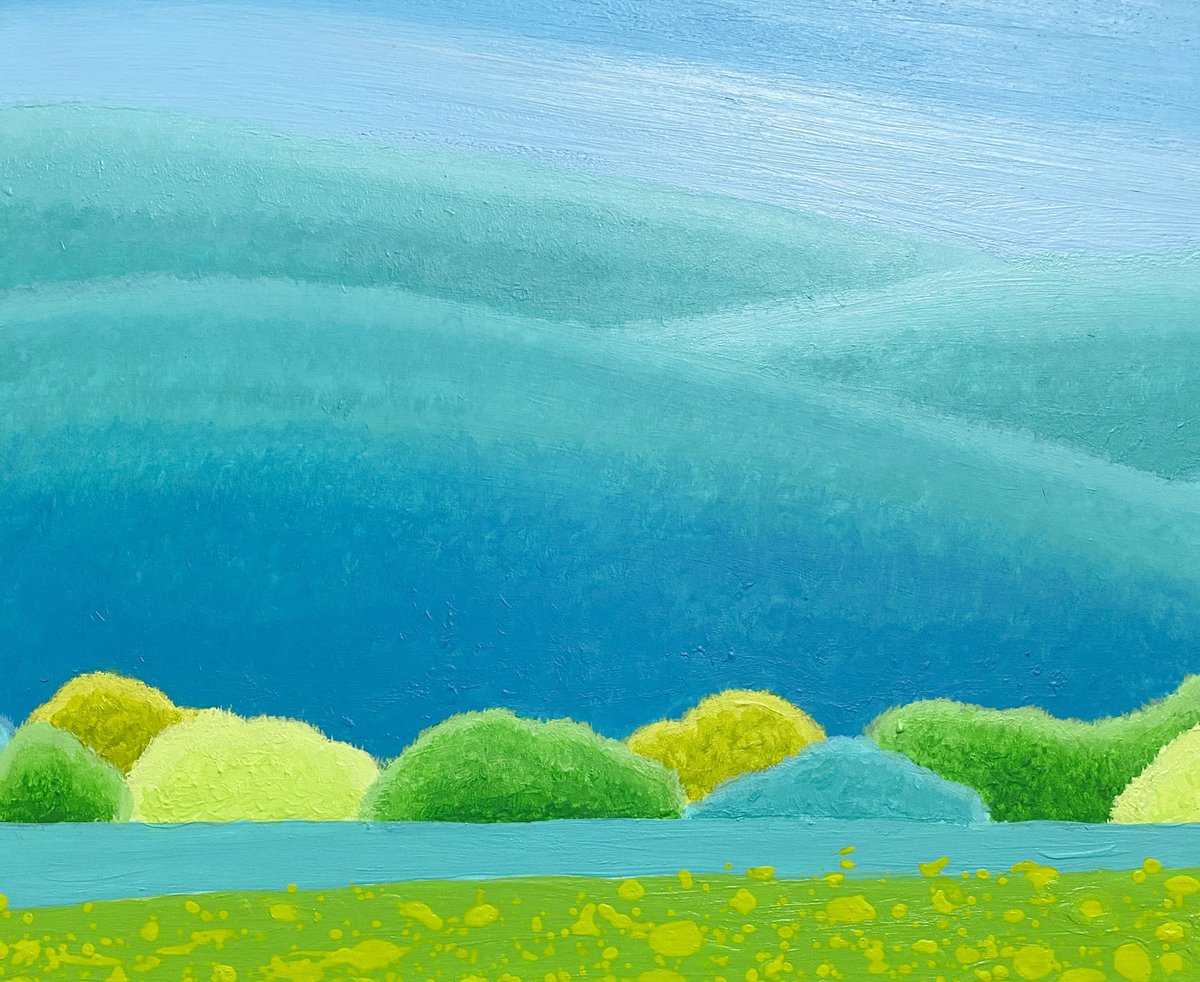 どこかで見た風景 02 | 佐藤雄一「LANDSCAPES」絵画/送料無料