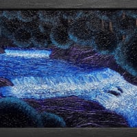 闇夜の渓流