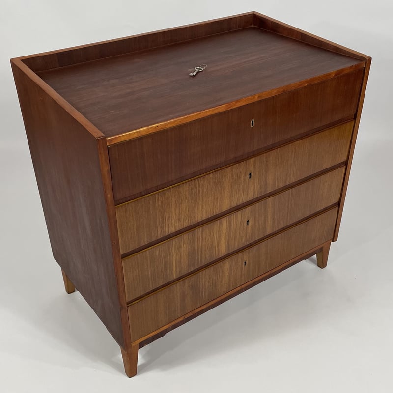 ヴィンテージ/ドレッサーチェスト 3段 北欧家具 デンマーク