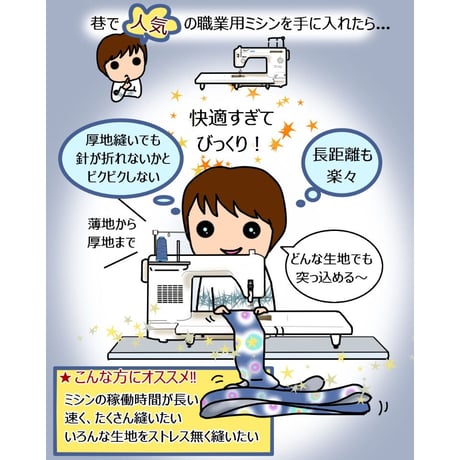 【ハイグレード職業用ミシン】JUKI最高級職業用ミシンSL-300EX
