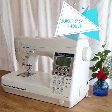 【家庭用コンピューターミシン】JUKIエクシード ドレスメイク HZL-F400JP