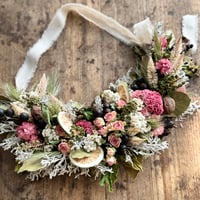 再販✨ナチュラルピンクスワッグ　8月ラプランテュールクラブ体験キット