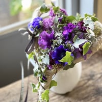 1/18  インスタライブ作成ハートの花束完成品