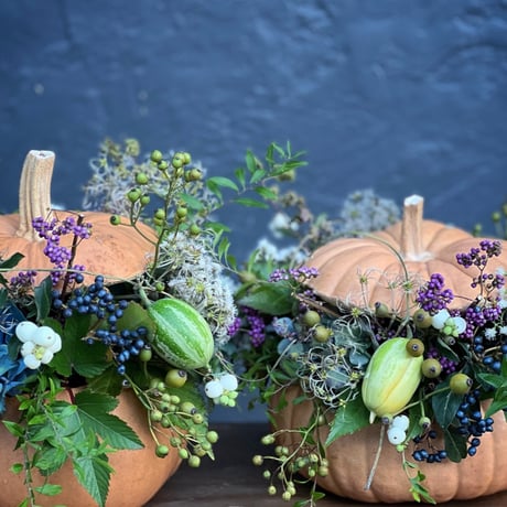 Pumpkin Arrangement ワークショップ　2024 10/19 15:00〜