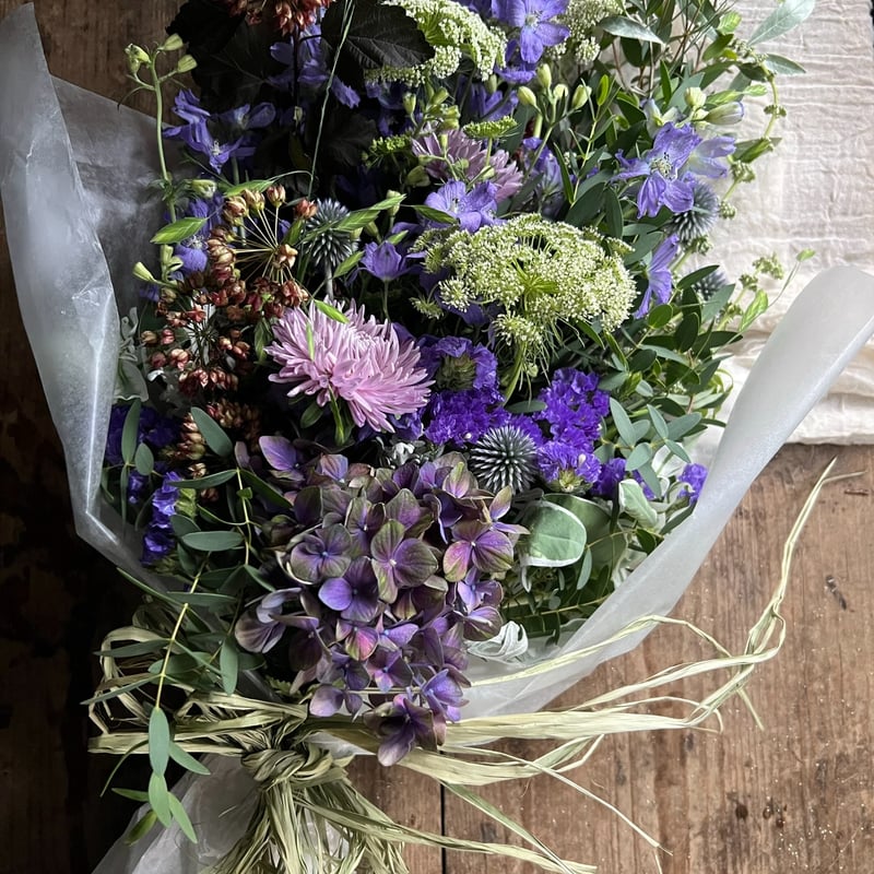 2.アキイロ紫陽花スワッグ 2.アキイロ紫陽花スワッグ