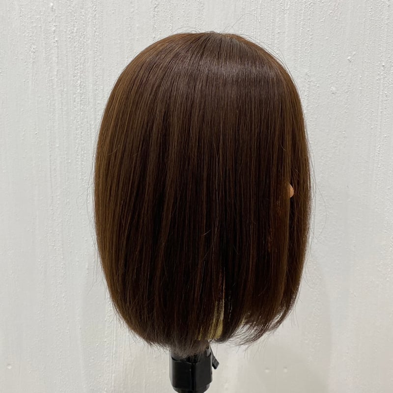 人毛100％】マシンメイドウィッグ30㎝ Mサイズ | 北海道アピド