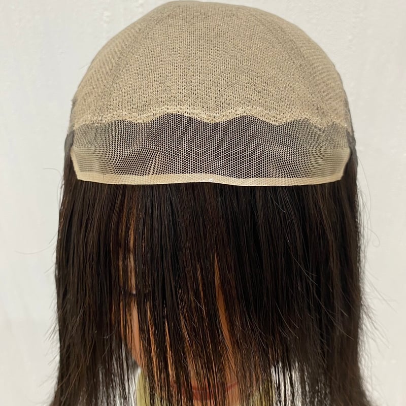 最終価格☆꒡̈⃝ 人毛100% レースウィッグ　 新品未使用 人毛100％】レースフロントウィッッグ 30㎝ Mサイズ | 北海道