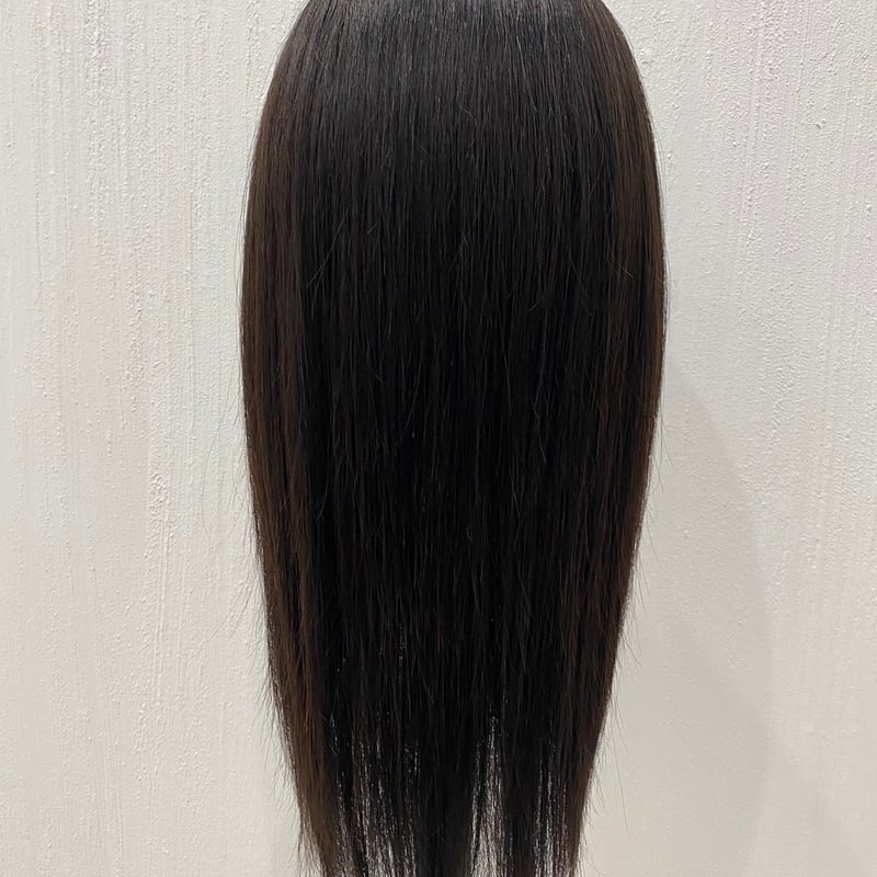 人毛100％】マシンメイドウィッグ40㎝ Mサイズ | 北海道アピド