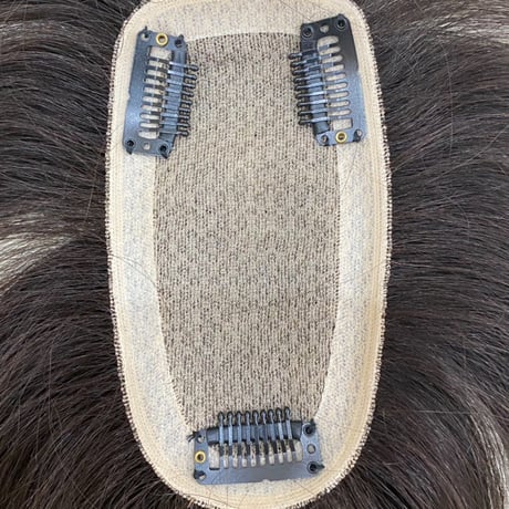ANEHA ナチュラルヘアピース 人毛100％｜分け目・ボリュームアップ用 15cm