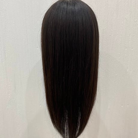 ANEHA スタンダード 人毛100％半手植えフルウィッグ 40cm　S/Mサイズ