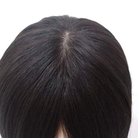 【人毛100％】半手植えウィッグ　35㎝　Mサイズ