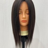 【人毛100％】マシンメイドウィッグ40㎝　Mサイズ
