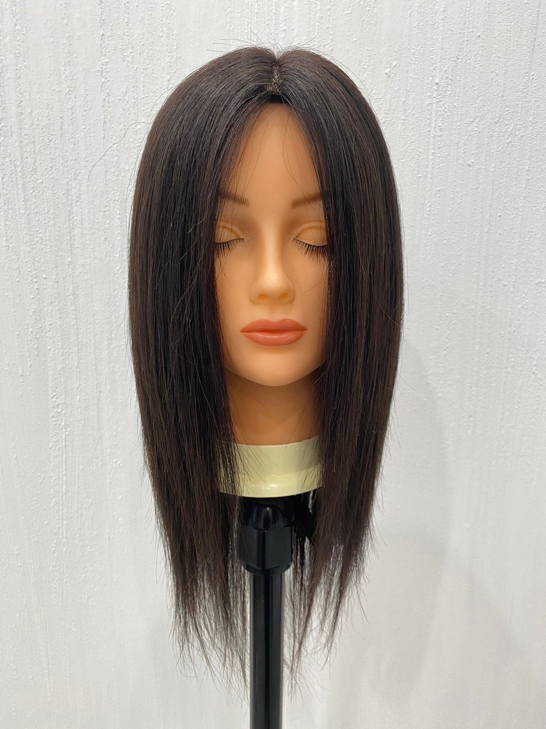 人毛100％】マシンメイドウィッグ40㎝ Mサイズ | 北海道アピド