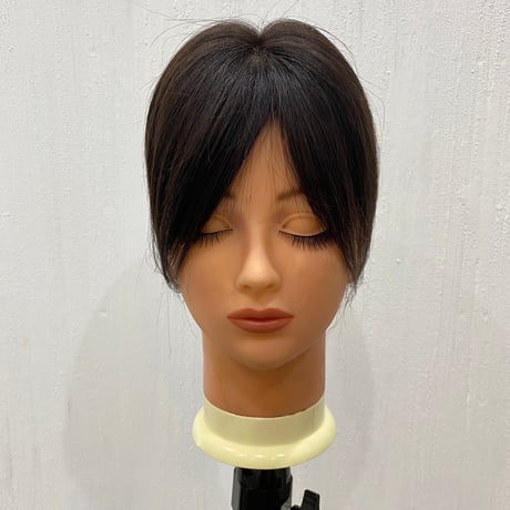 ANEHA ナチュラルヘアピース 人毛100％｜分け目・ボリュームアップ用 15cm