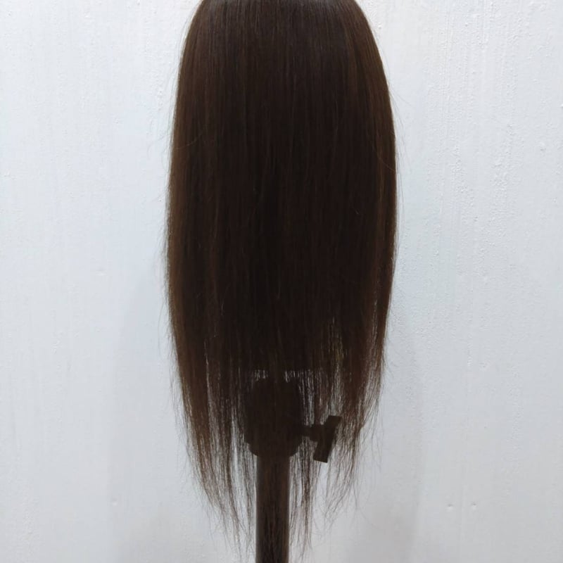 ヘアピース ノーカットヘアピース】薄型部分ウィッグ 8㎝×13㎝ 長さ25
