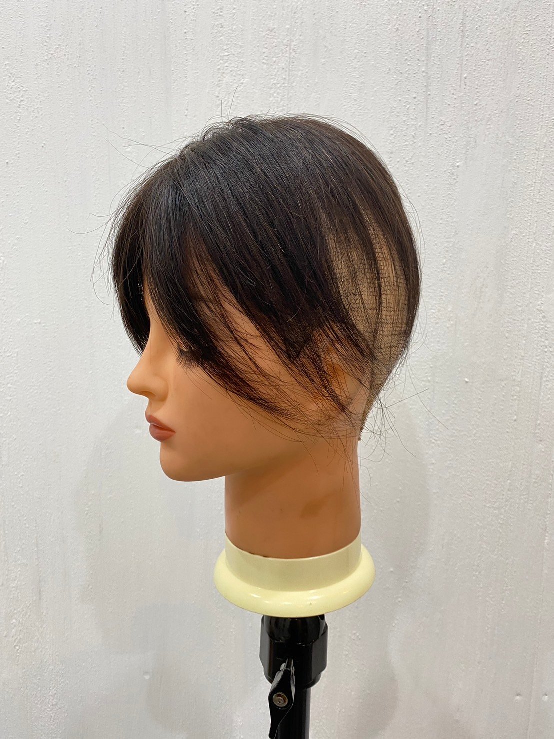 ノーカットヘアピース】部分ウィッグ 7㎝×13㎝ 長さ15 ノーカットヘアピース】部分ウィッグ 7㎝×13㎝ 長さ15