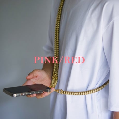 Shoulder Strap -ショルダーストラップ-（ワイド）【単品】ピンク／レッド系（全5色）
