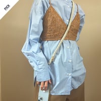 ワイドストラップ *パピーホワイト*｜ 3WAY ショルダーストラップ
