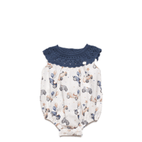 ≪JULIANA≫retro car rompers