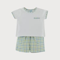 《sardon》green check set