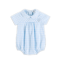 《deolinda》gingham emblem rompers