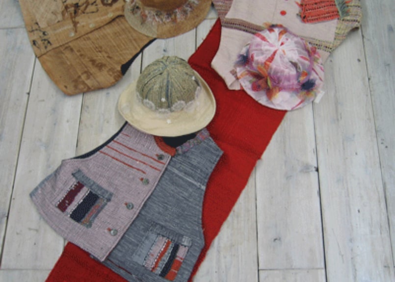 裂織ベスト | kofunouta tami