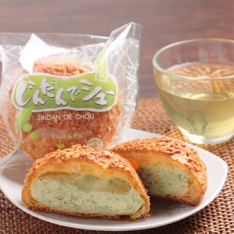 [冷凍]じんだんクッキーシュー（10個入）