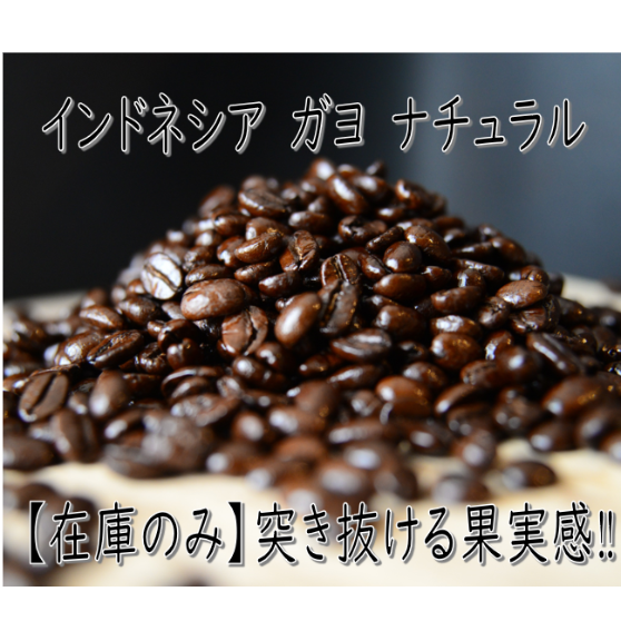 自家焙煎珈琲 インドネシア ガヨ ナチュラル | TAKAHASHI COFFEE ROASTER