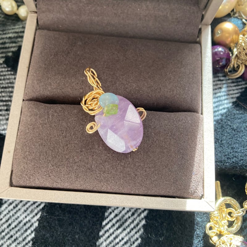 天然石ワイヤージュエリー作り オンライン講座のご案内 | le sourire un