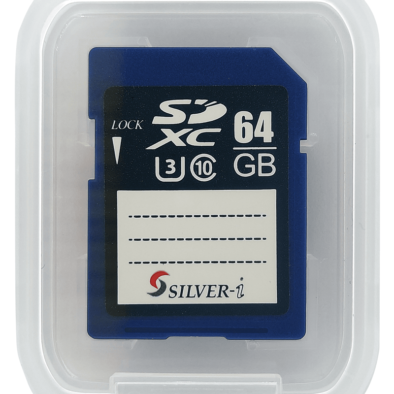 シルバーアイ ドライブレコーダー相性保証済みSDXCカード64GB