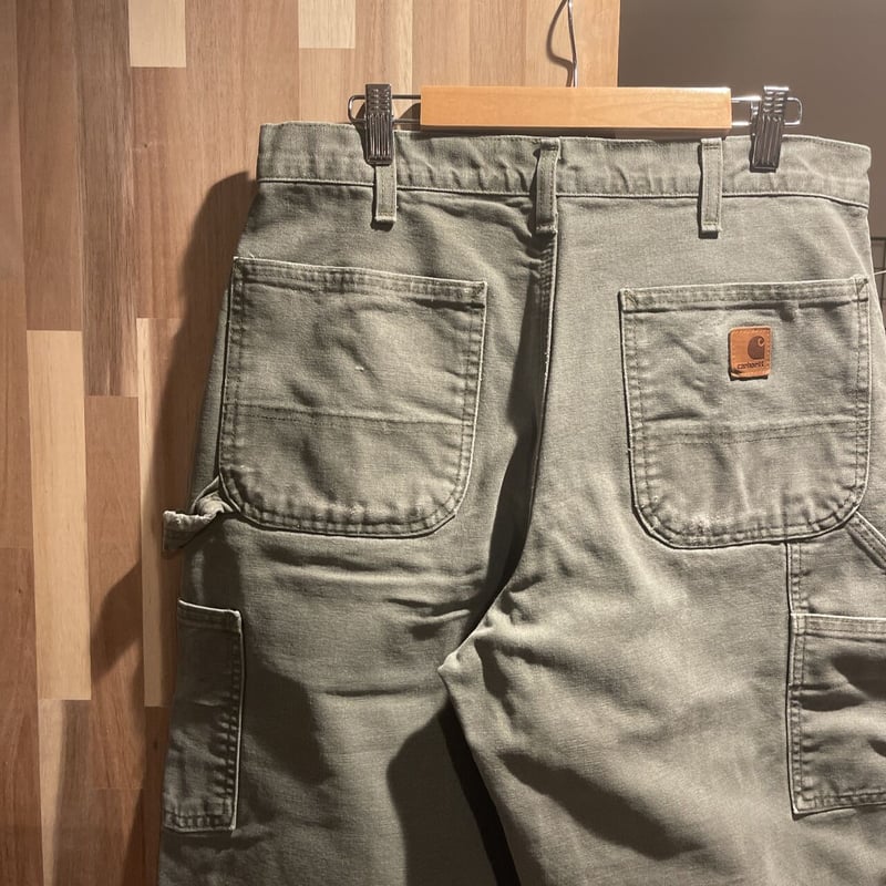 Carhartt カーハート メキシコ製 裏地チェック柄 ペインターパンツ 