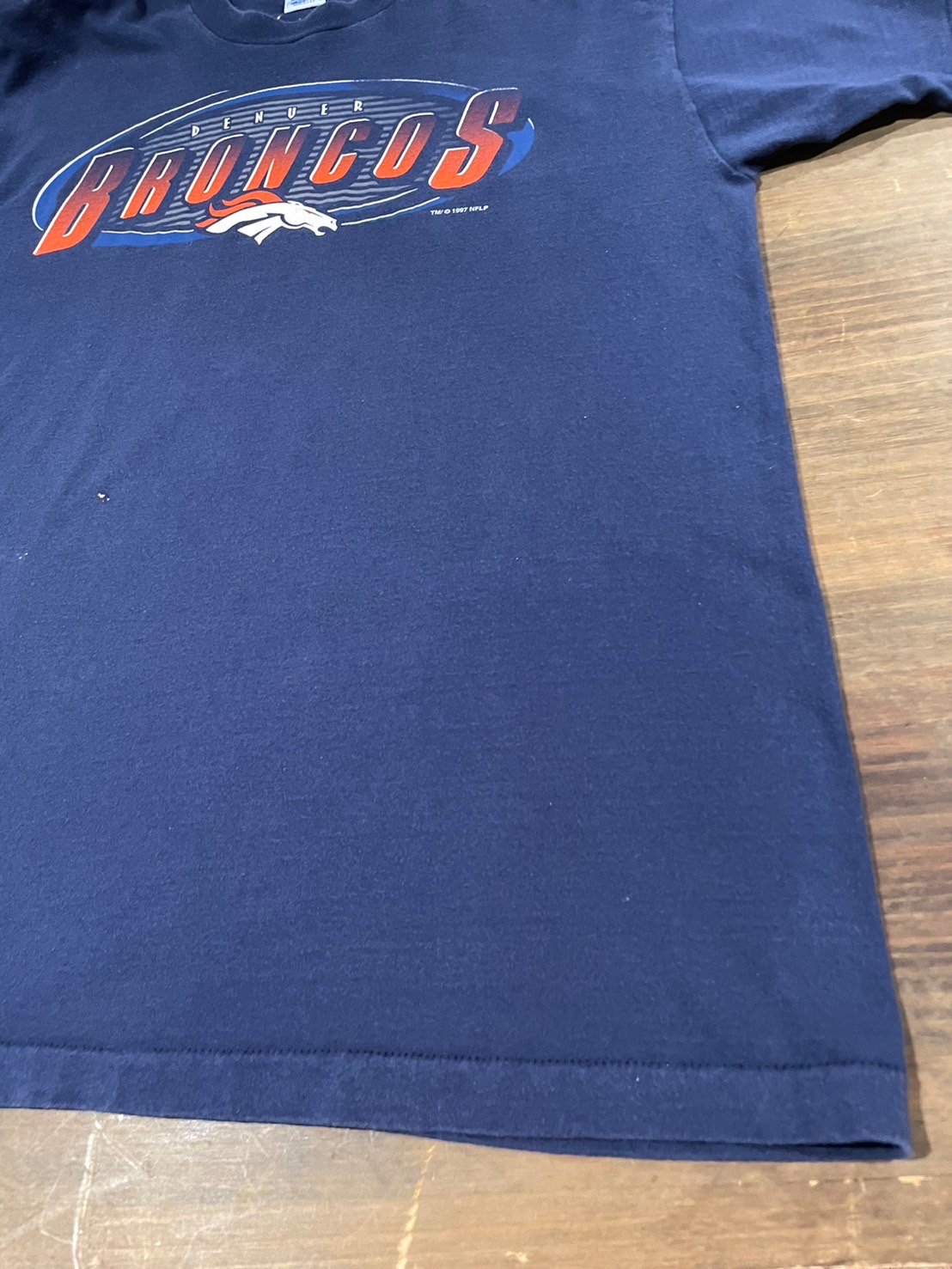 USA ブルゾン デンバーブロンコス L NFL 刺繍 90s ゆるダボ S5 USA ブルゾン デンバーブロンコス L NFL 刺繍 90s ゆるダボ S5