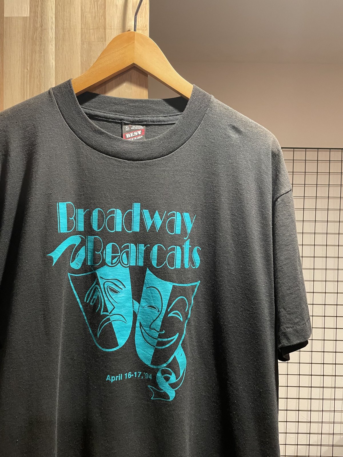 90s 【USA 製】 BROADWAY プリントTシャツ シングルステッチ