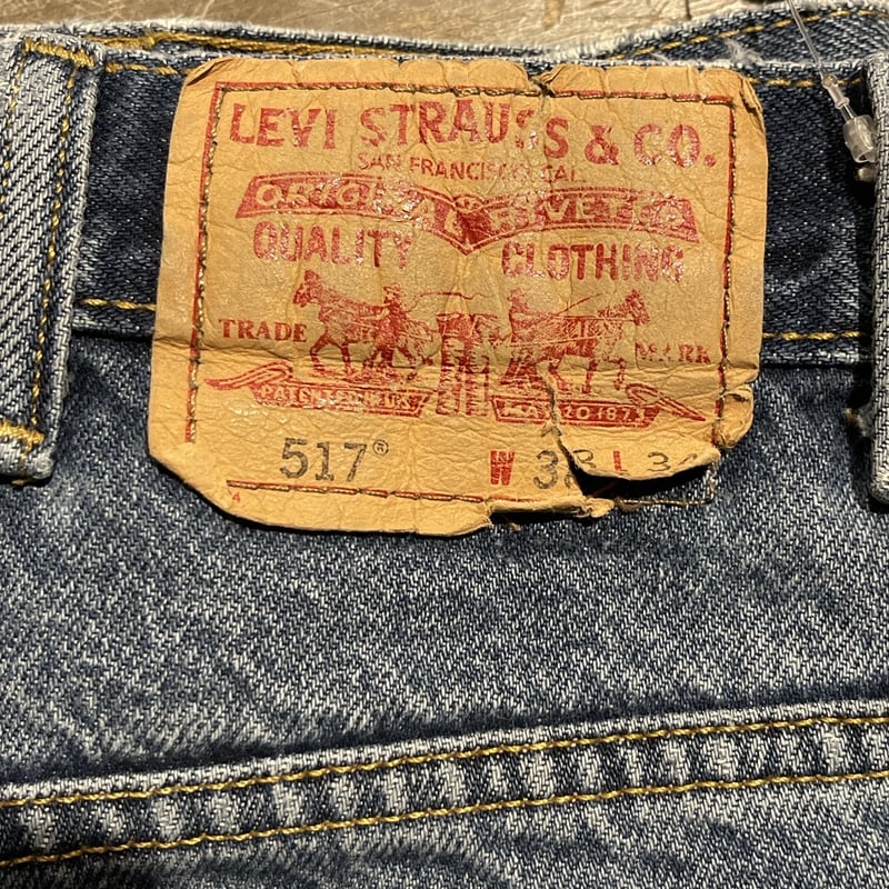 Levi Strauss & 話す Co. ブーツカットデニム W28 L34