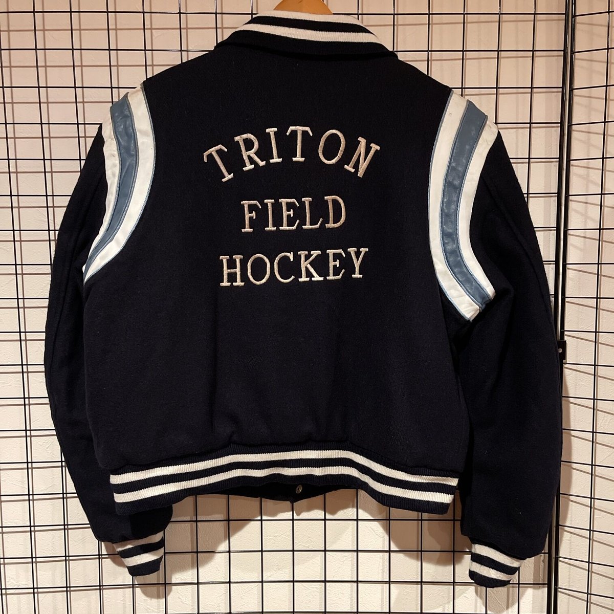 80sUSA製ヴィンテージ DEERFOOT ウールスタジャン ■エディスリマン 80sUSA製ヴィンテージ DEERFOOT ウールスタジャン □エディスリマン