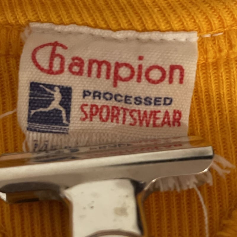 Champion チャンピオン 日本サラ・リー社 50s復刻ランナーズタグ