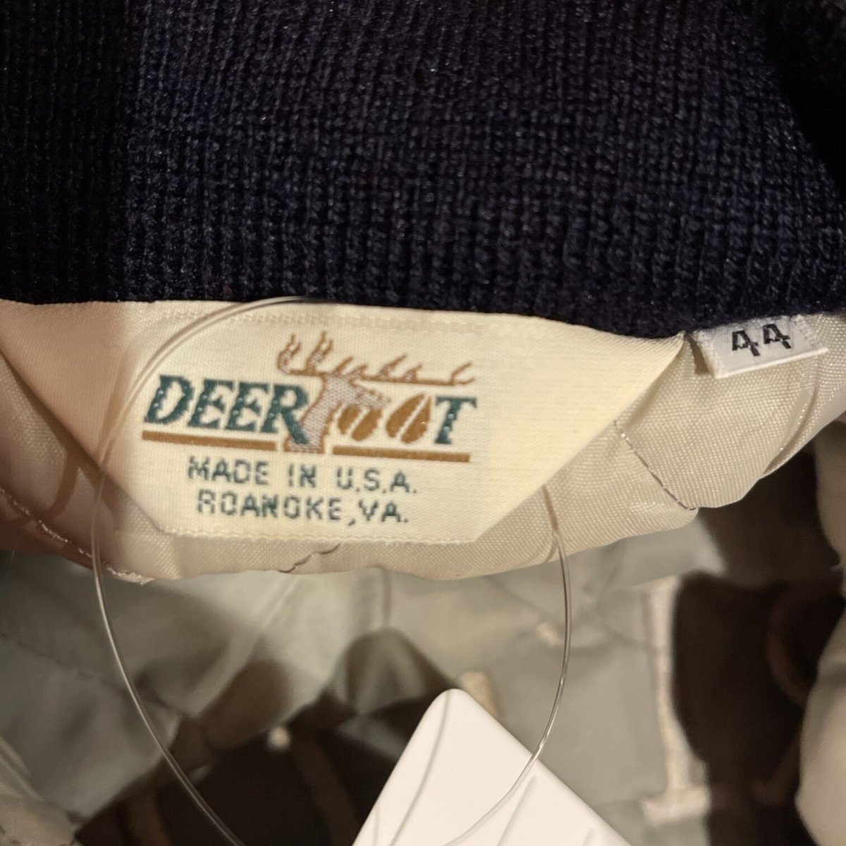 人気定番の DEERFOOT 80's USA製 刺繍 ウイングフット