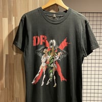 80s FRUIT OF THE LOOM Motley Crue  USA製　DR.FEELGOODツアー　エラープリント？　　バンドTシャツ　A678