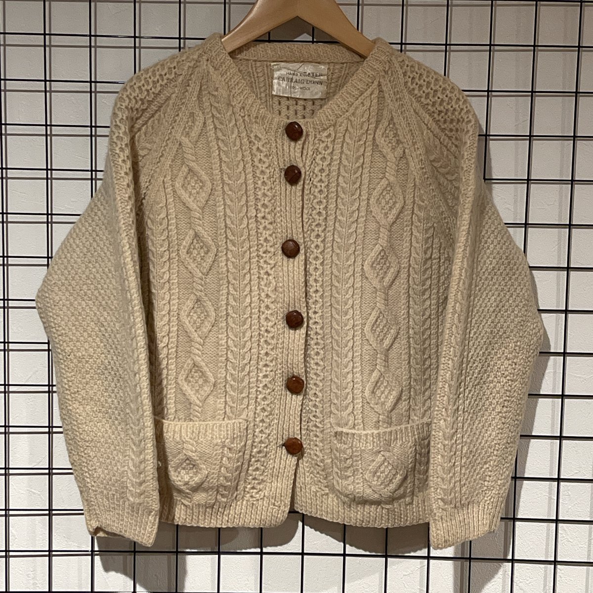 最初の ☆専用☆キャレイグドン アラン模様 カーディガン carraigdonn