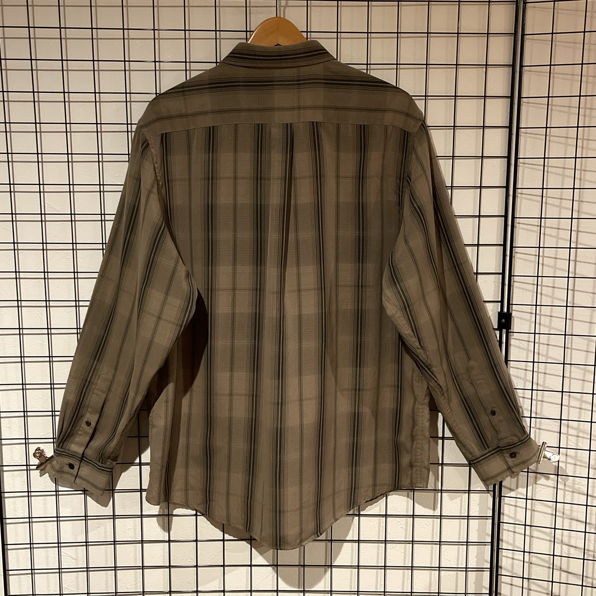 00年代 Y2K Croft&Barrow オンブレチェックネルシャツ - メルカリ 