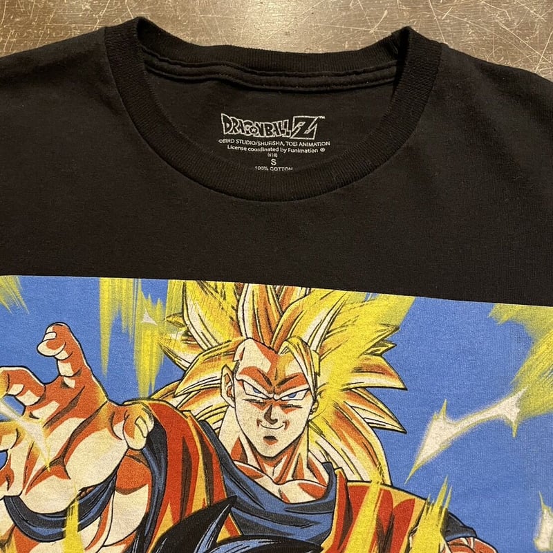 US流通 ドラゴンボールZ ロングスリーブTシャツ Sサイズ ブラック US流通 ドラゴンボールZ ロングスリーブTシャツ Sサイズ ブラック