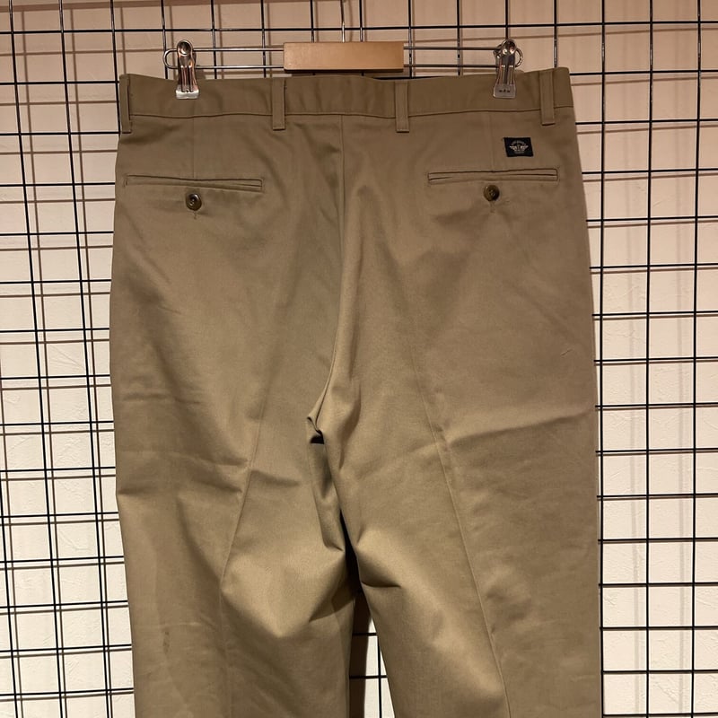 90s DOCKERS ドッカーズ リラックスフィット センタープレス 