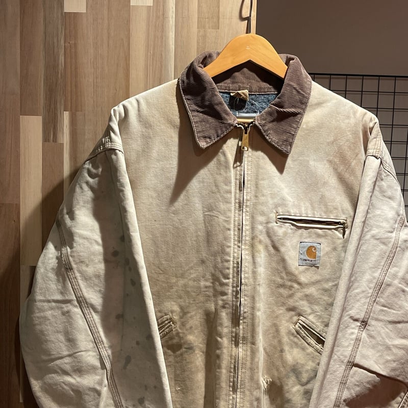 Carhartt カーハート USA製 ダメージ デトロイトジャケット   古着屋Quest