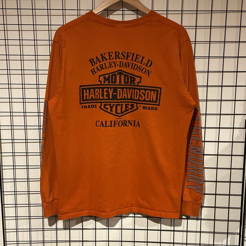 Harley-Davidson ハーレーダビッドソン 長袖Tシャツ ロンT | 古着屋Quest