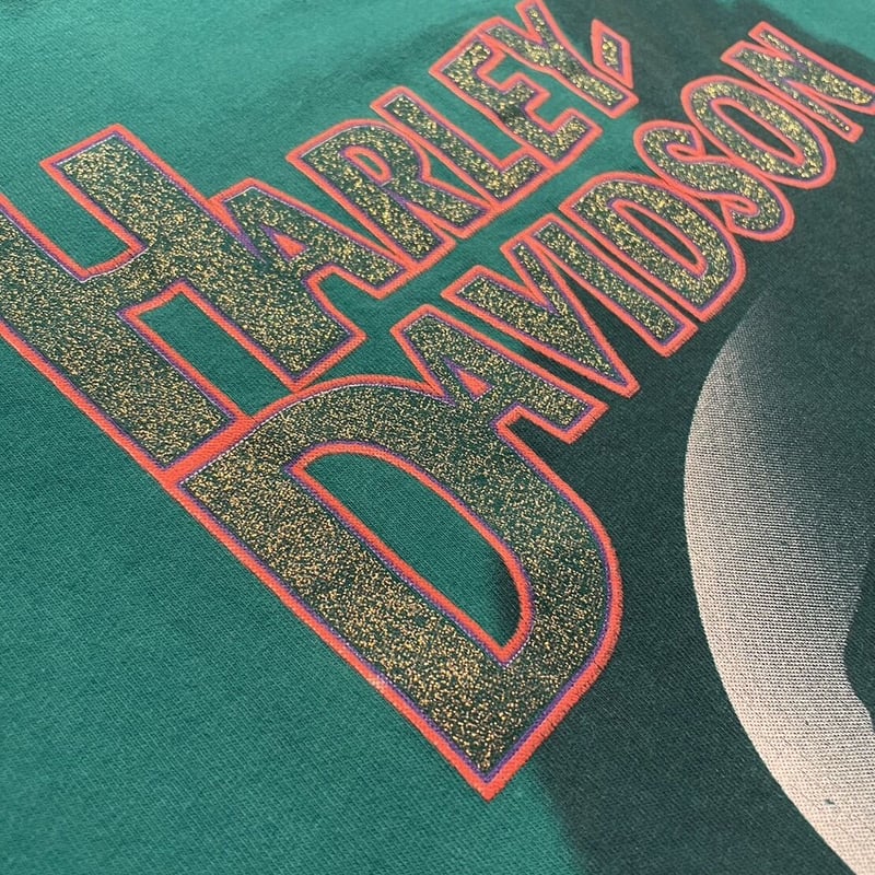 90s HARLEY-DAVIDSON 両面プリント シングルステッチ 半袖T 90s HARLEY-DAVIDSON 両面プリント シングルステッチ 半袖T