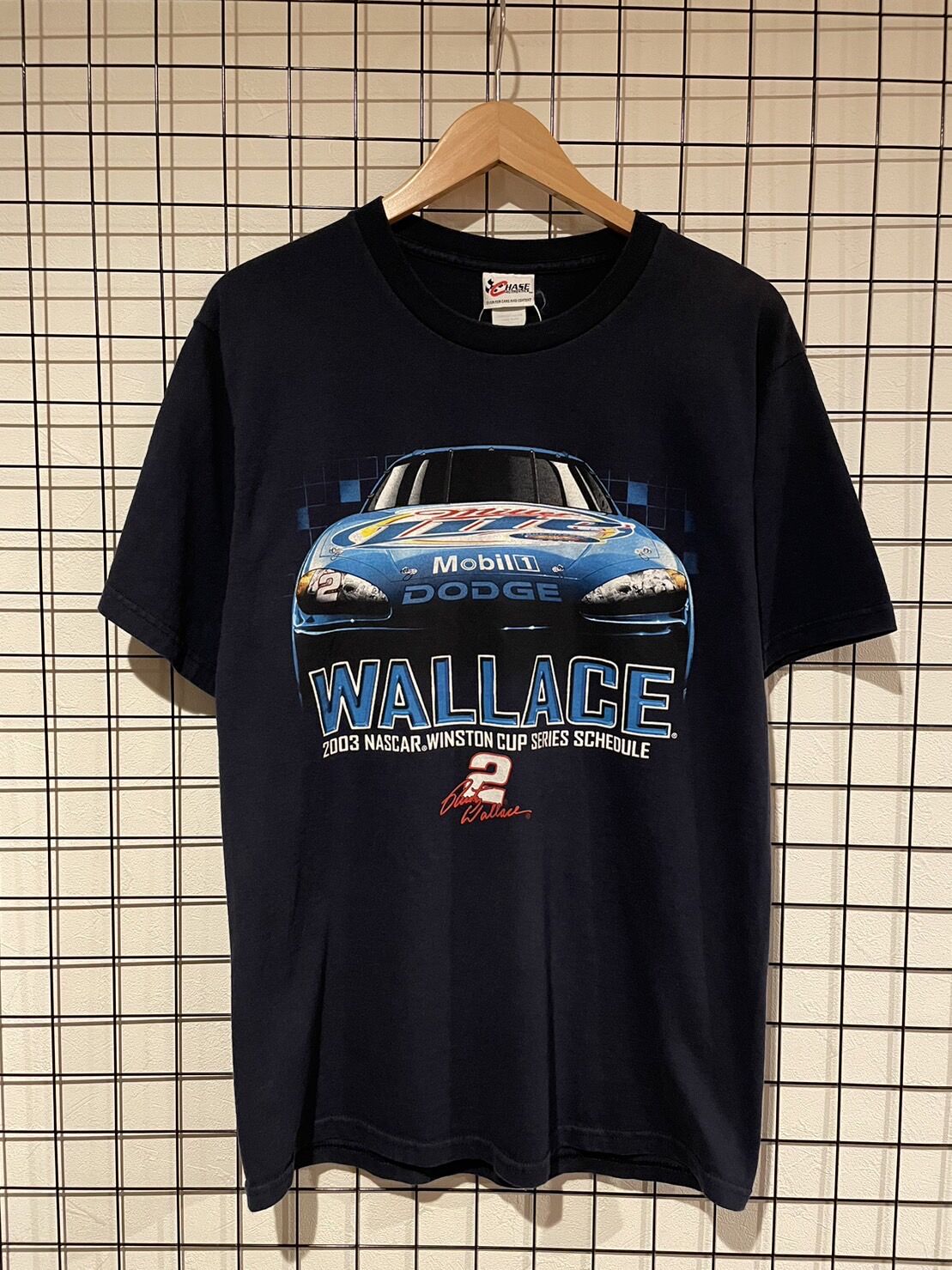 00s CHASE AUTHENTIC NASCAR レーシング 両面プリント 半袖 Tシャツ