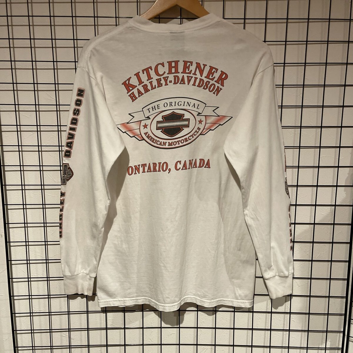 00s Harley-Davidson USA製 ハーレーダビッドソン 長袖Tシャツ | 古...